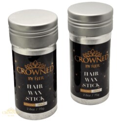 Get beautiful, long-lasting styles with crownedbyher wax sticks. Our wax stick is designed to provide you with a strong hold and a natural-looking finish, leaving you feeling confident and looking your best. Try our wax stick for hair today!