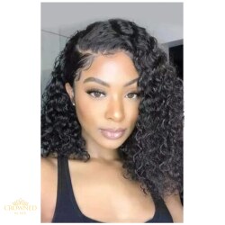 Elevate your style affordably with Crowned Loose Deepwave Frontal Bob . Experience versatility, comfort, and quality. Craft your perfect look today!