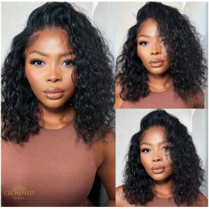 Transform your look effortlessly with a Waterwave Closure Bob Wig. Crafted from premium human hair, they offer a natural appearance and affordability.