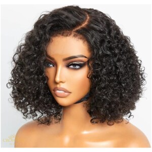 Transform your look effortlessly with a Jerry Curly Closure Bob. Crafted from premium human hair, they offer a natural appearance and affordability.